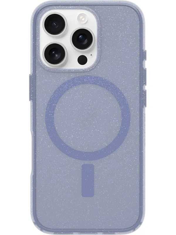 OtterBox Symmetry Clear MagSafe Apple iPhone 16 Pro Powder Daze - purple