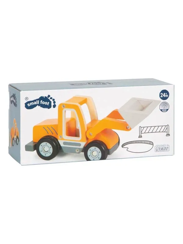 Small Foot - Wooden Wheel Loader with Shovel