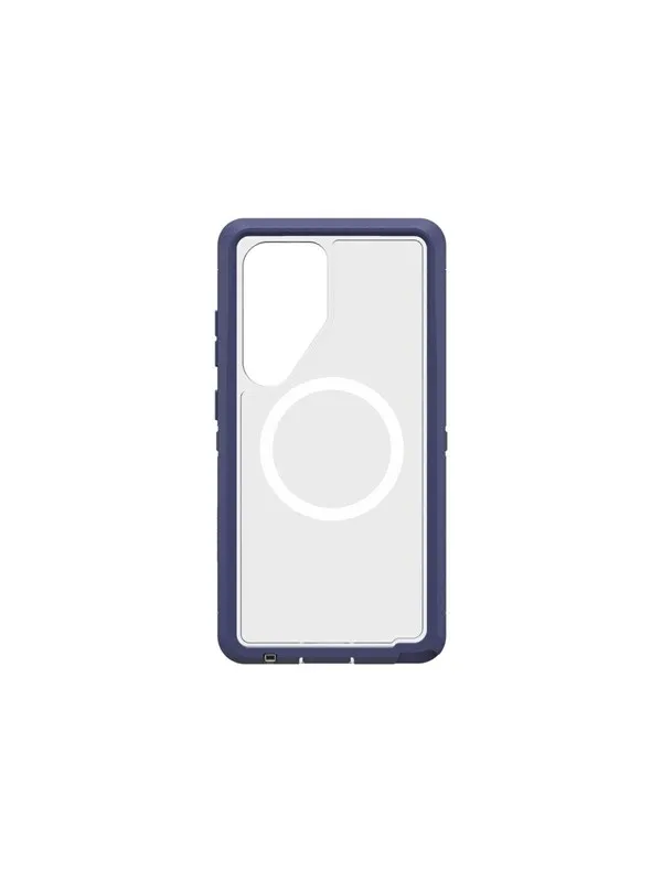 OtterBox Defender XT Clear Magnets Samsung Galaxy S25 Ultra Violet Thunder - clear/purple
