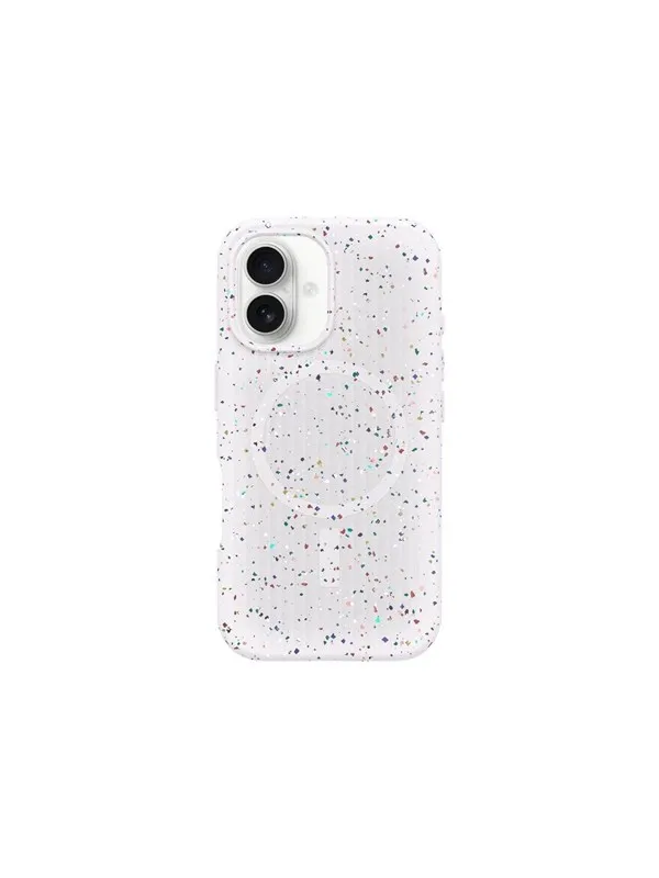 OtterBox Symmetry Core Apple iPhone 16 Sprinkles - white