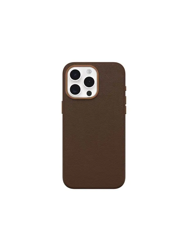 OtterBox Symmetry Cactus Leather Apple 15 iPhone Pro Max Rich Adobe - brown