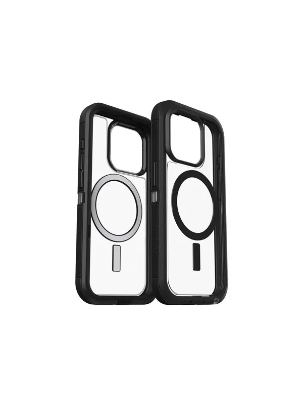 OtterBox Defender XT Clear Apple iPhone 15 Pro Max Dark Side - clear/black - ProPack