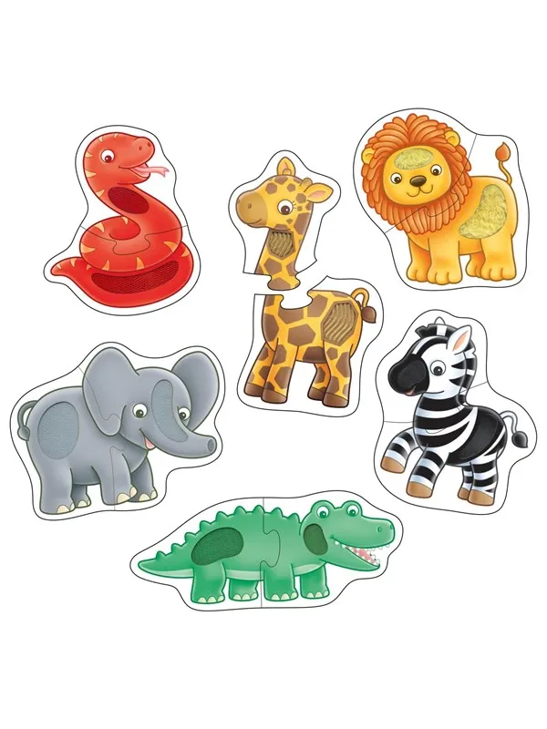 Orchard Match & Feel 2pc Puzzles