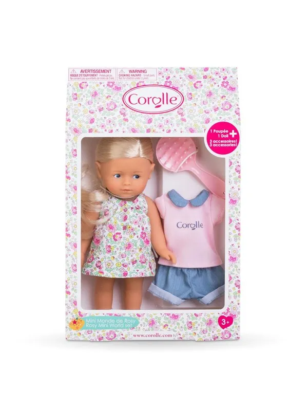 Corolle - Les Trendies  Mini Corolline Pop - Rosy 20cm