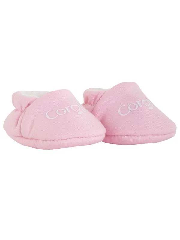 Corolle Mon Premier Poupon - Doll Slippers Pink 30cm