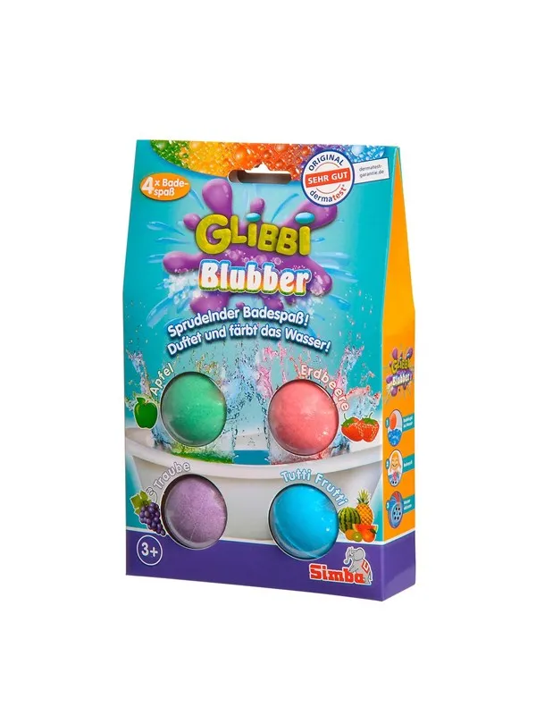 Glibbi - Bath Bombs 4 pcs.