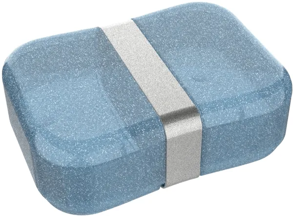 Euromic LUNCH BUDDIES Glitter lunch box w/strap BLUE
