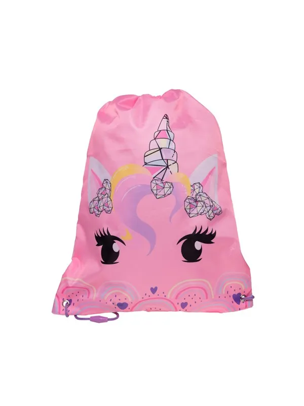 Euromic UNICORN GEMS gym bag 35 x 45 cm