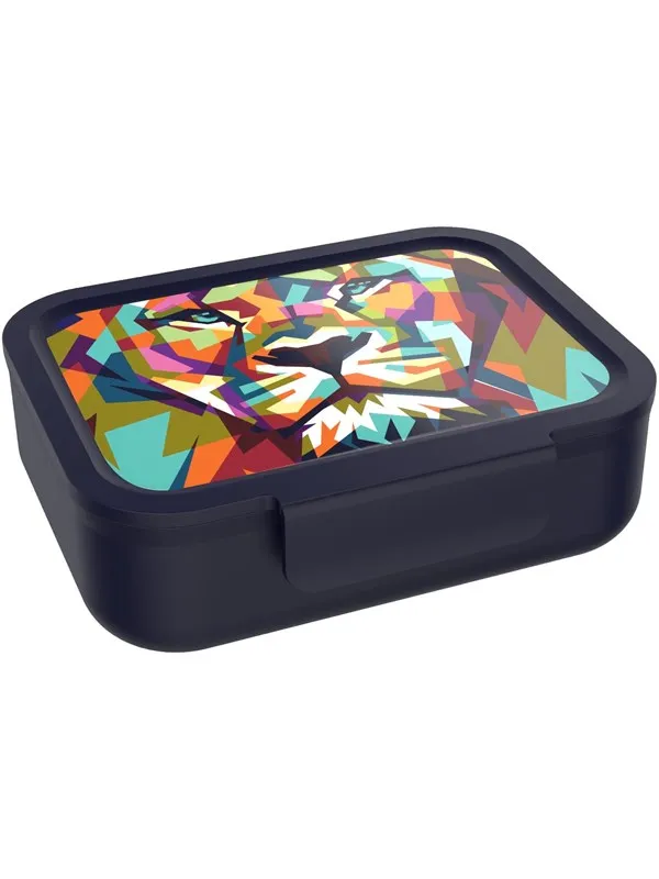 Euromic LUNCH BUDDIES Lion lunch box w/clip & divider