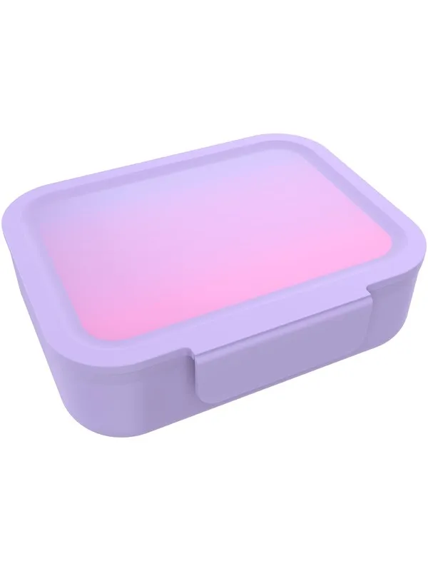 Euromic LUNCH BUDDIES Rainbow lunch box w/clip & divider