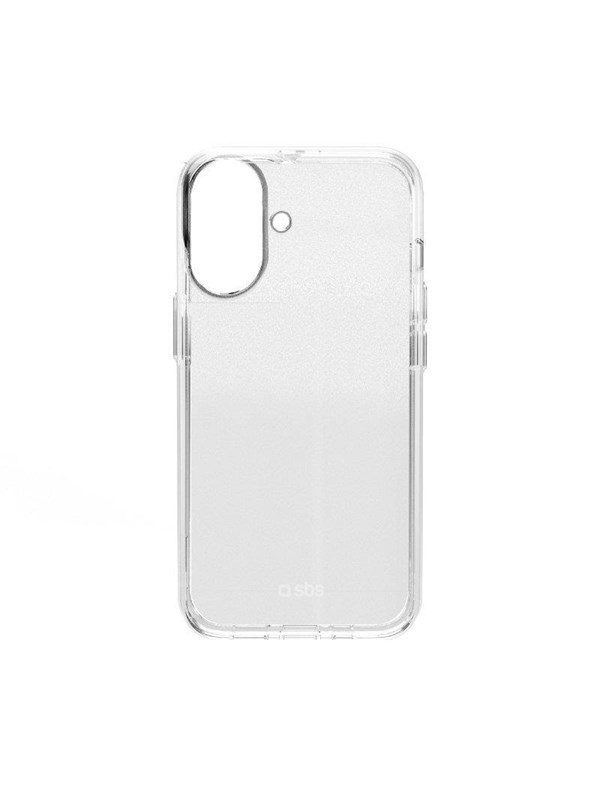 SBS Ultra-strong case for iPhone 16 with D3O technology - Transparent