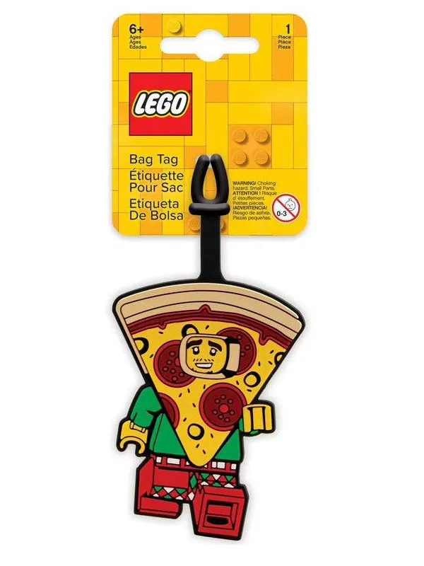 Euromic LEGO® Iconic Bag Tag-Pizza Guy