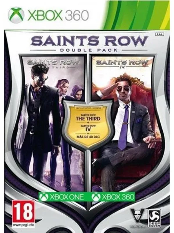 Saints Row Double Pack - Microsoft Xbox 360 - Action