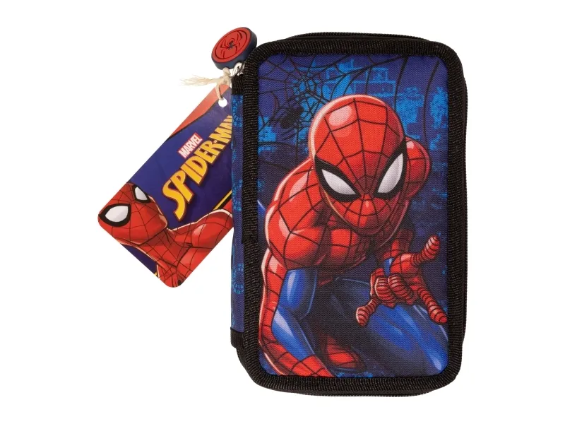 Spider-Man SPIDERMAN filled double decker pencil case