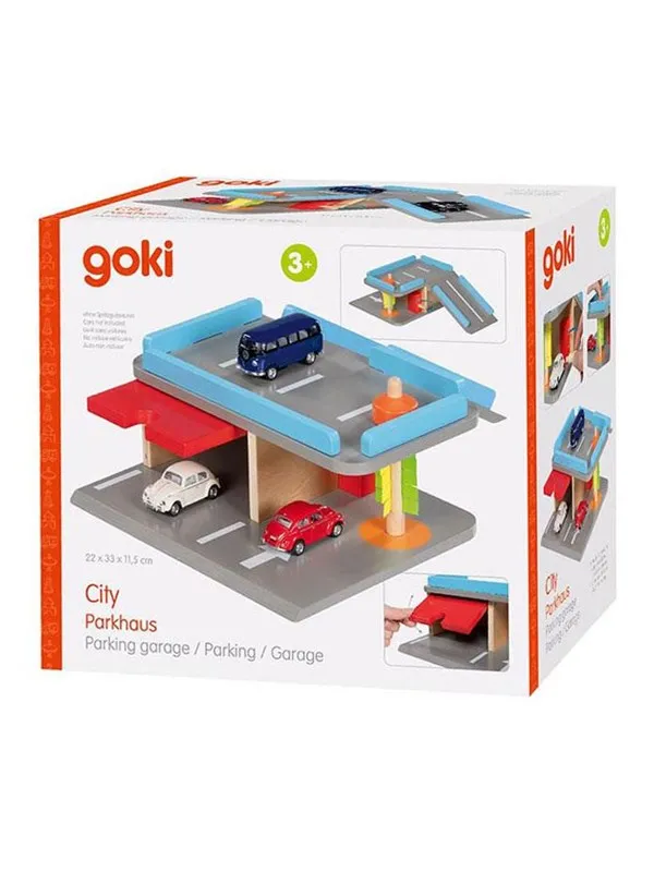 Goki - Wooden City Parking Garage 4 parts.