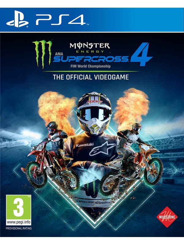Monster Energy Supercross: The Official Videogame 4 - Sony PlayStation 4 - Racing