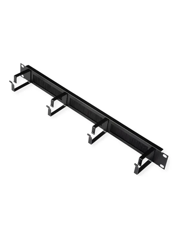 Roline - patch panel - 44 x 60 mm with brush strip - 1U