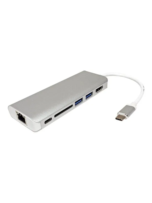 Roline - docking station - USB-C 3.1 - 1GbE