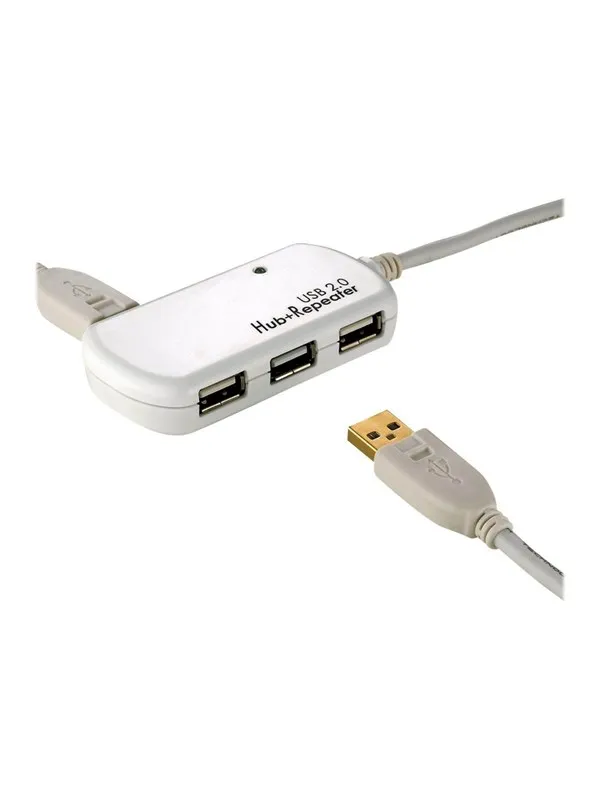 Roline USB 2.0 Hub with Repeater USB-hub - 4 porter
