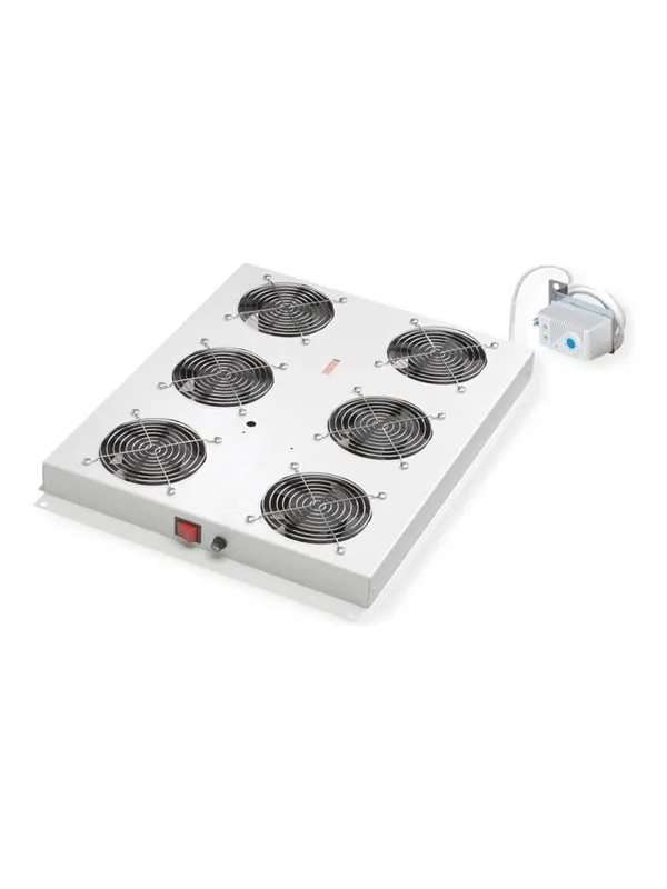 Roline - rack fan - 6 fans with thermostat