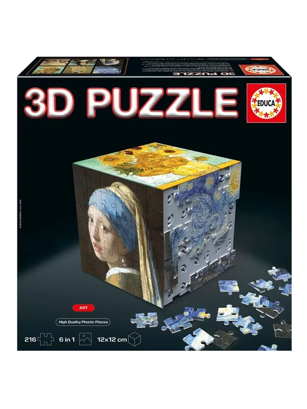 Educa Puzzle 3D Art