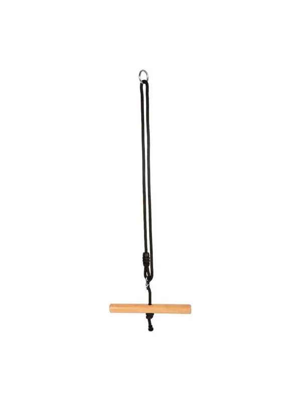 Small Foot - Wooden Swivel Trapeze Swing Black Line