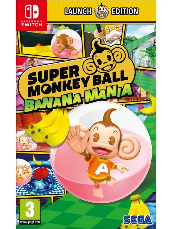 Super Monkey Ball: Banana Mania - Nintendo Switch - Platformer