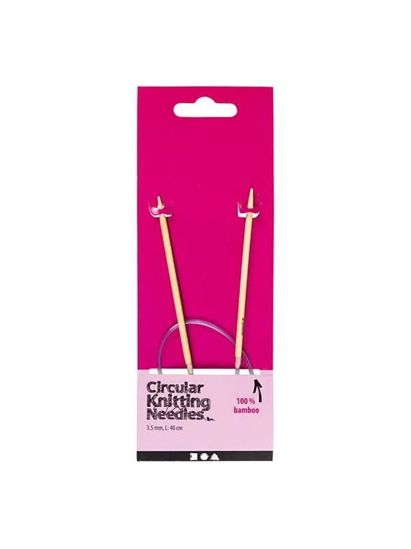 Creativ Company - Round Knitting Needles 3.5 mm 40cm