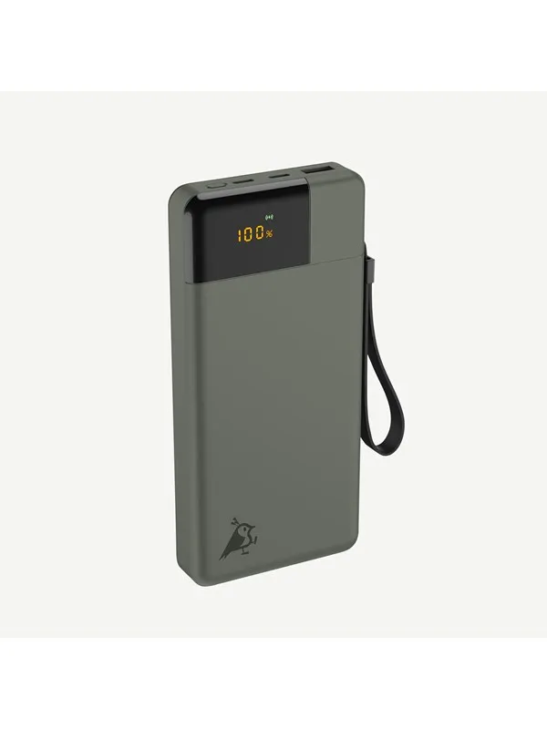 Aqiila Powerbird B20+ - 65W - Nødlader - Mose - 20000 mAh