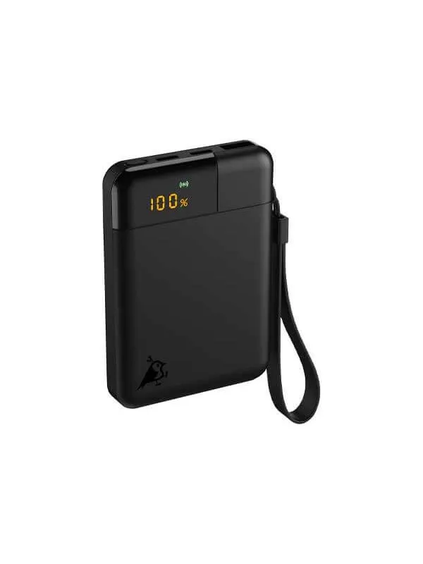 Aqiila Powerbird B5 - 12W - Nødlader - Svart - 5000 mAh