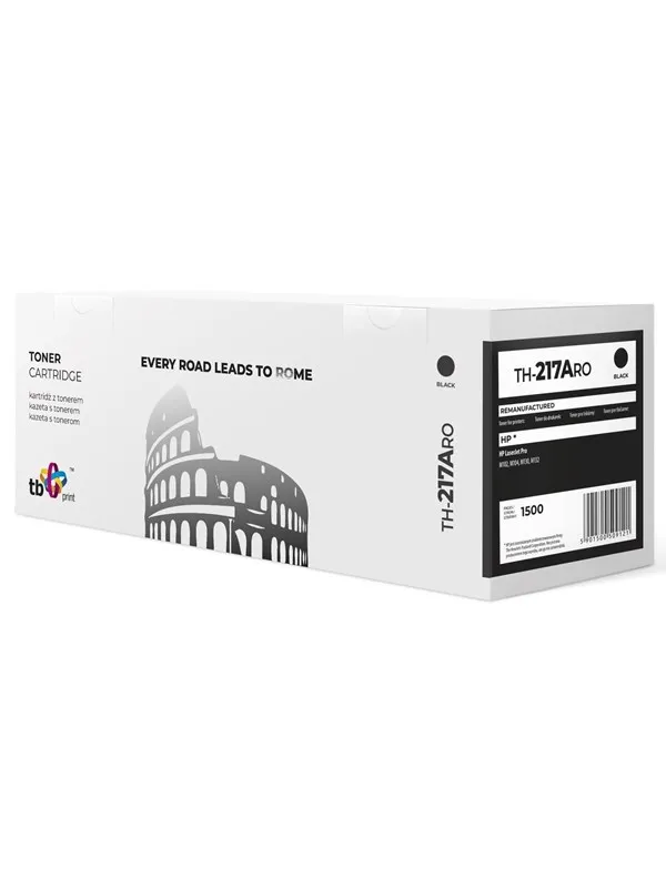 TB Print TB - black - compatible - refurbished - toner cartridge (alternative for: HP 17A)