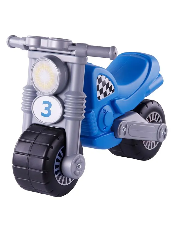 Cavallino Toys Cavallino Motor Blue Balance Bike