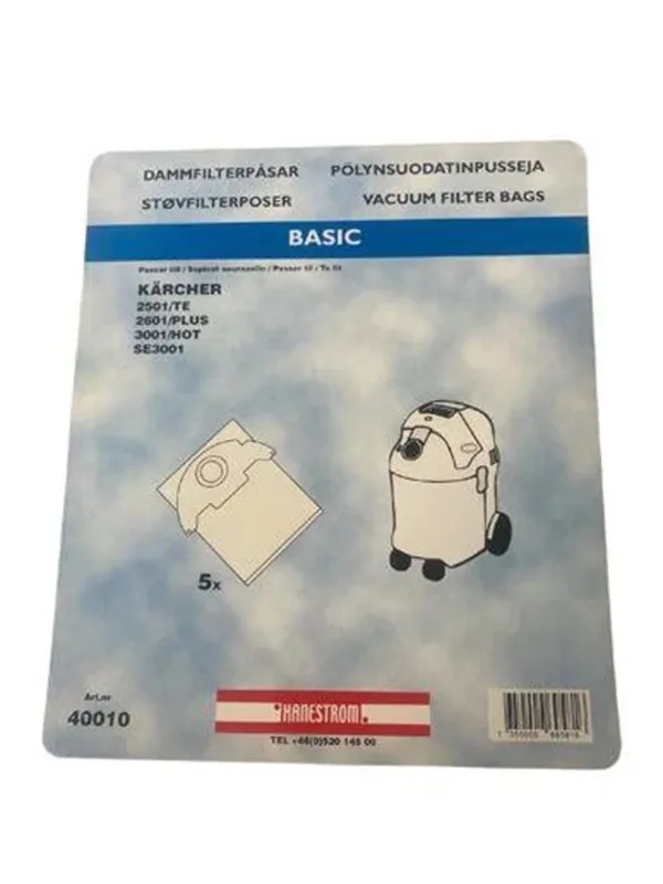 hanestroem Vaccum Cleaner Dustbags - 5 pcs