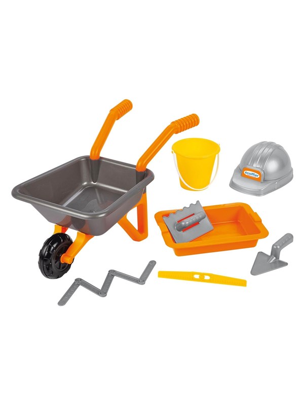 Ecoiffier - Wheelbarrow with Masonry Set