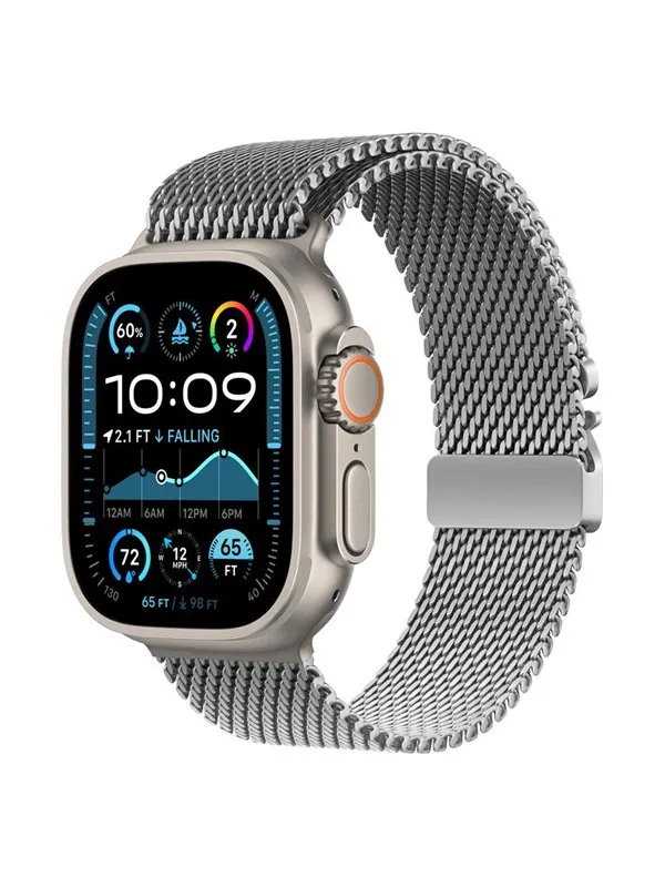 Lippa Apple Watch Stainless Steel incl. Lock 38/40/41 mm - Silver