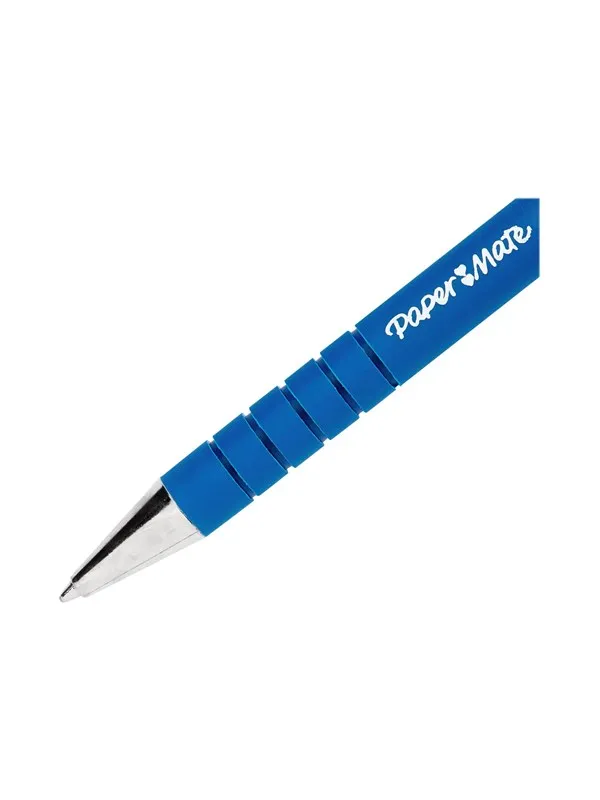 Paper Mate FlexGrip - ballpoint pen - blue (pack of 12)