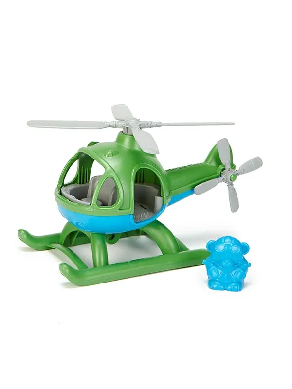Green Toys Helicopter Green