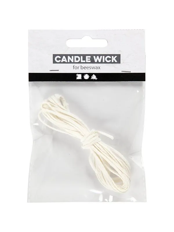 Creativ Company - Flat Wick For Beeswax Candles (2-3 mm) 3m