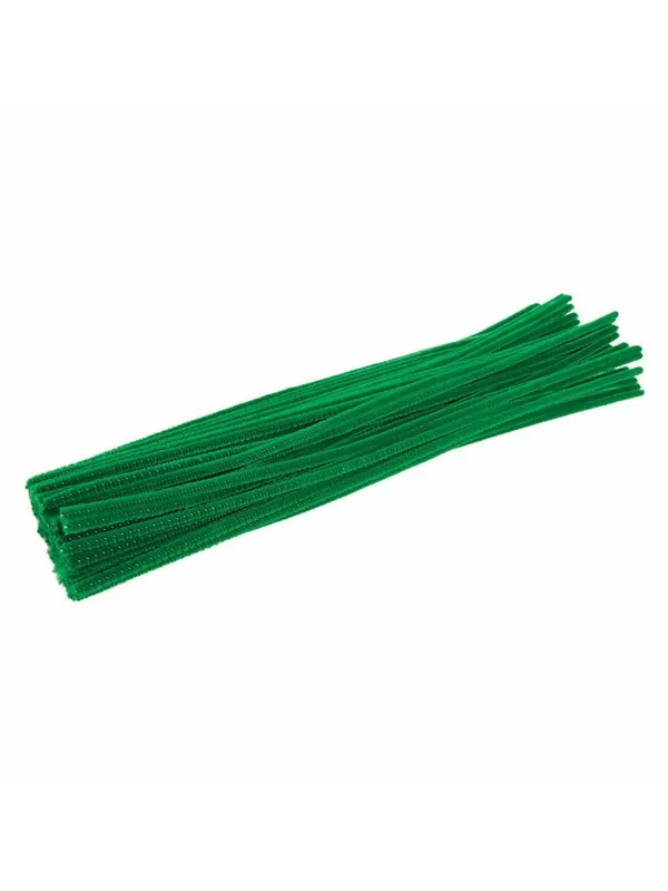 Colorations - Green Chenille Wire 100pcs.