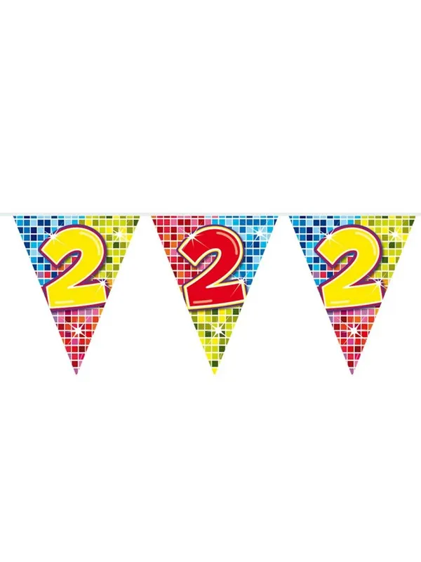 Folat BV - Mini Bunting Blocks 2 years 3mtr.