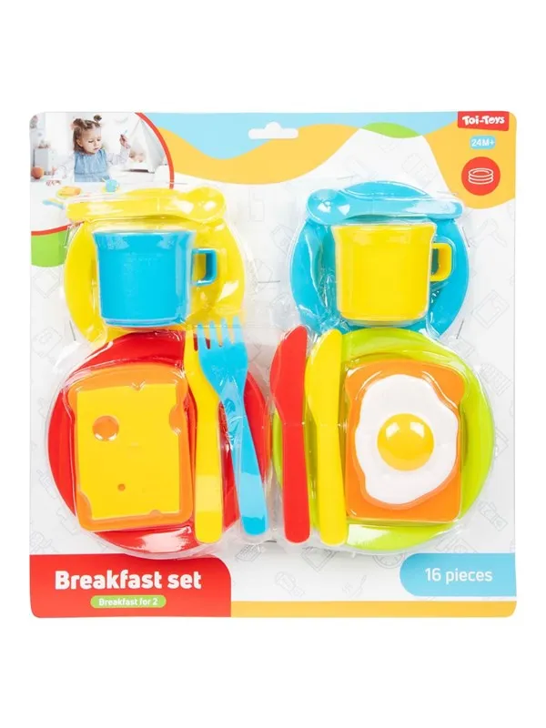 Toi-Toys - Home Food Breakfast Set 16pcs.