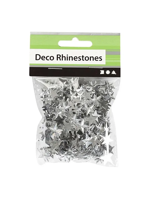 Creativ Company - Rhinestones Silver Various 360pcs.