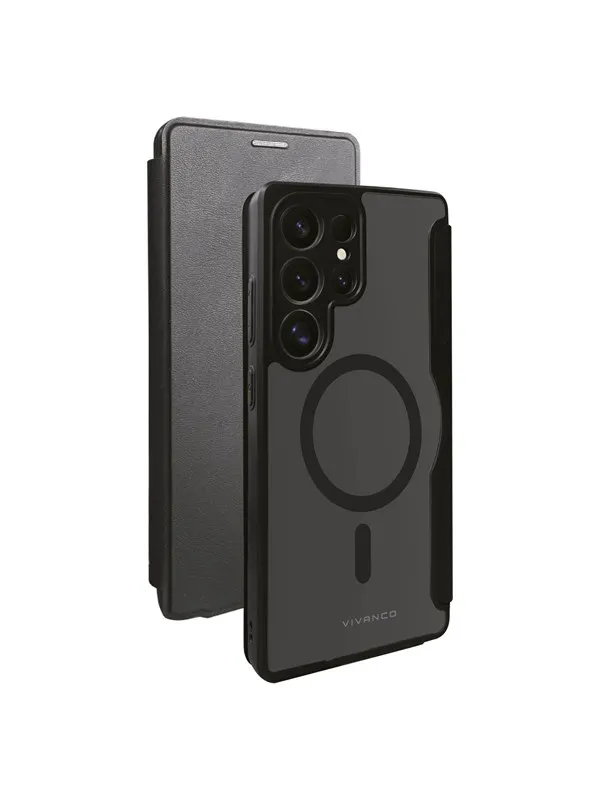 Vivanco Mag Wallet Samsung Galaxy S25 Ultra Black