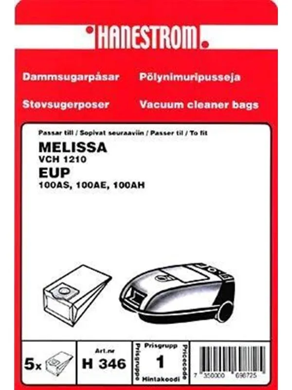 hanestroem Vacuum Cleaner Bags - 5 pcs