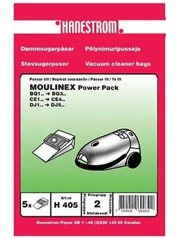 hanestroem Vacuum Cleaner Bags - 5 pcs