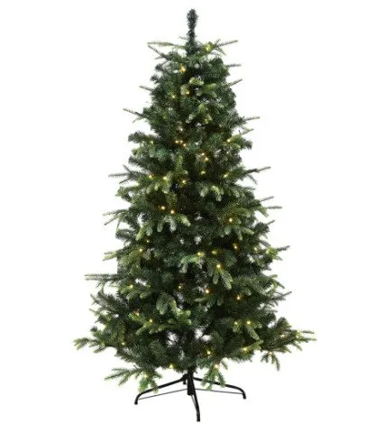 NORDIC WINTER Christmas tree artificial PE/PVC - 200x134 cm - "VIGA" Class A