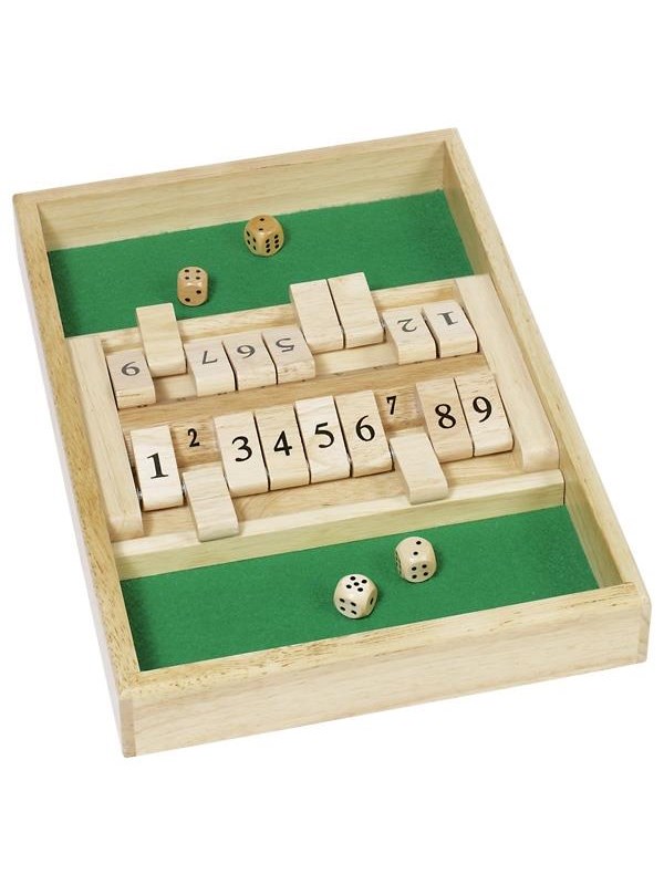 Goki Shut the Box Dice Game