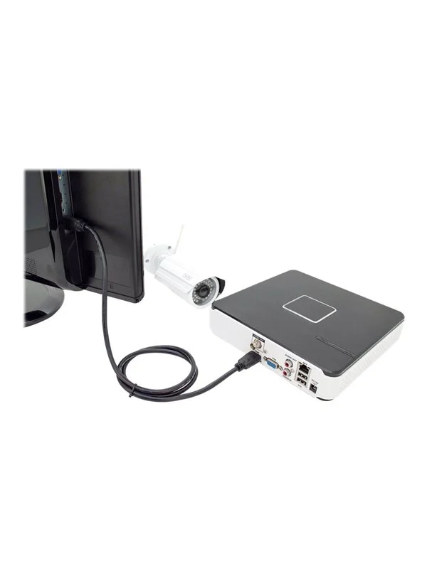 DIGITUS HDMI cable with Ethernet - 3 m