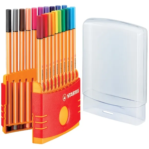 STABILO point 88 - Fineliner - ColorParade - Set 20 Pieces