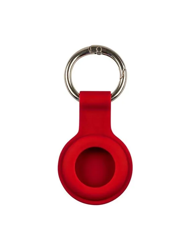 Mobile Origin AirTag KeyChain - red